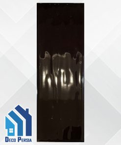 کاشی خاک‌سفید جگوار 30x10 کالکشن نیو رستیک مشکی براق