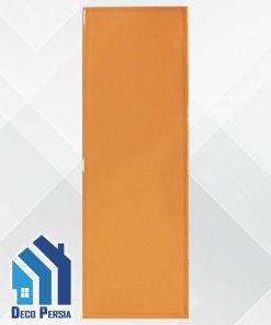 کاشی خاک‌سفید جگوار 30x10 کالکشن ژینا نارنجی براق