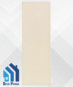 کاشی خاک‌سفید جگوار 30x10 کالکشن ژینا کرم براق