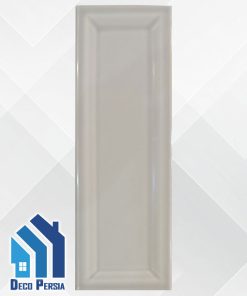 کاشی خاک‌سفید جگوار 30x10 کالکشن کونیک طوسی روشن براق