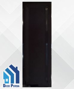 کاشی خاک‌سفید جگوار 30x10 کالکشن کونیک مشکی براق
