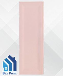 کاشی خاک‌سفید جگوار 30x10 کالکشن کونیک صورتی براق