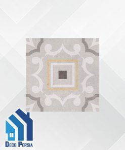 کاشی خاک‌سفید جگوار 15x15 کالکشن سیپریانو طوسی روشن دکور (A) مات