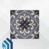 کاشی خاک‌سفید جگوار 15x15 کالکشن سیپریانو طوسی تیره دکور (B) مات