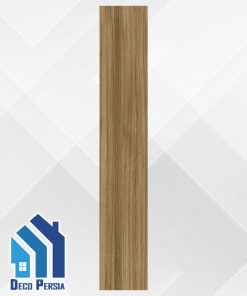کاشی خاک‌سفید فخار 120x20 طرح پارکت کالکشن آرست کرم تیره مات