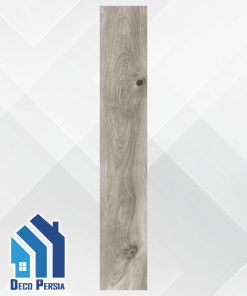 کاشی خاک‌سفید فخار 120x20 طرح پارکت کالکشن اکستریم طوسی مات