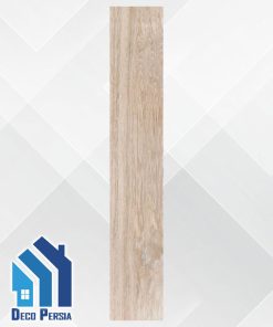 کاشی خاک‌سفید فخار 120x20 طرح پارکت کالکشن ساج نچرال مات
