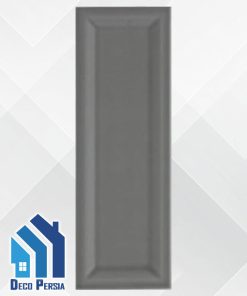 کاشی خاک‌سفید فخار 30x10 کالکشن ماترا طوسی تیره براق