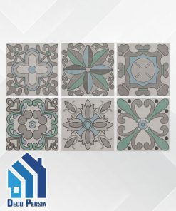 کاشی خاک‌سفید جگوار 15x15 کالکشن ریکاردو دکور مات