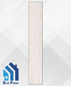 کاشی خاک‌سفید فخار 120x20 طرح پارکت کالکشن کلاسیکو سفید مات