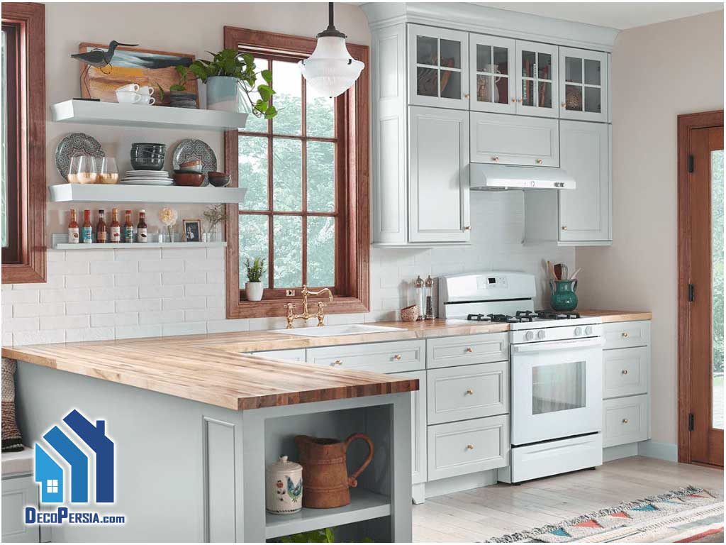 خرید کاشی بین کابینتی آجر نما سفید