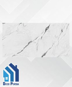 سرامیک پرسلان فخار 60x120 طرح کلکته رندوم سیلور پولیش