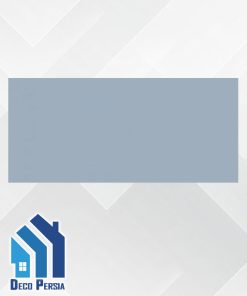 کاشی خاک‌سفید فخار 60x120 طرح مونوکالر آبی روشن مات