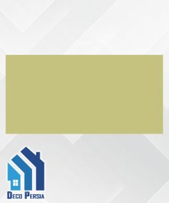 کاشی خاک‌سفید فخار 60x120 طرح مونوکالر زرد مات