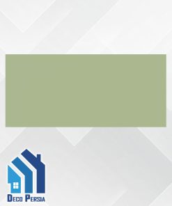 کاشی خاک‌سفید فخار 60x120 طرح مونوکالر سبز مات