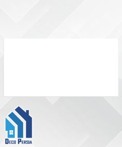 کاشی خاک‌سفید فخار 60x120 طرح مونوکالر سفید مات