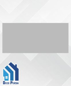 کاشی خاک‌سفید فخار 60x120 طرح مونوکالر طوسی روشن مات