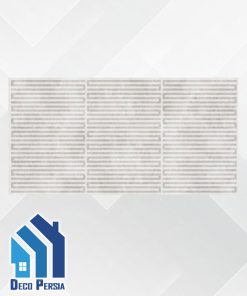 کاشی خاک‌سفید فخار 60x120 طرح کارامیکس دکور مات