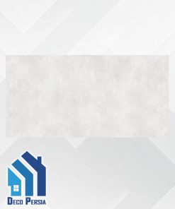 کاشی خاک‌سفید فخار 60x120 طرح کارامیکس طوسی روشن مات