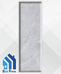کاشی خاک‌سفید فخار 30x10 کالکشن سالید طوسی براق